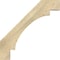 Ekena Millwork 4"W x 28"D x 28"H Merced Rough Sawn Knee Brace, Douglas Fir BRC04X28X28MRC00RDF - alternate 2